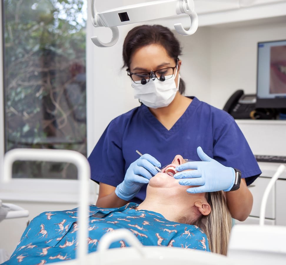 invislaign check up at Aqua Dental